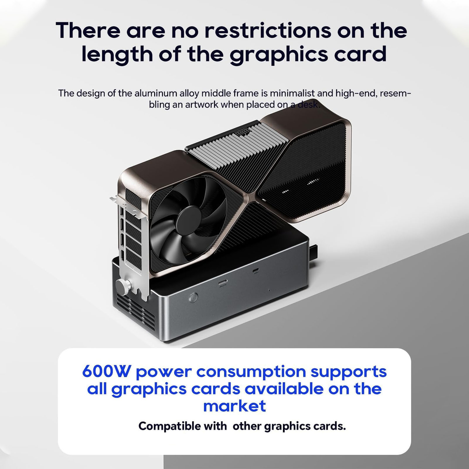 แท่นเชื่อมต่อการ์ดจอภายนอก EGP - Oculink Egpu Dock Graphics Card บทวิจารณ์และราคา